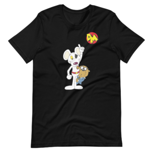 Danger Mouse Tshirt in Black