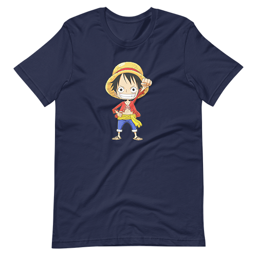 Luffy Chibi Blue Shirt